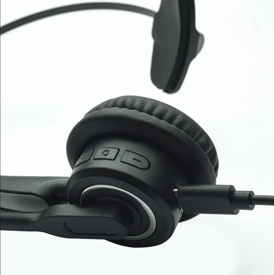 Encontraproduto.com.br - Headset Fone Office Sem Fio Bluetooth HS-201 5+