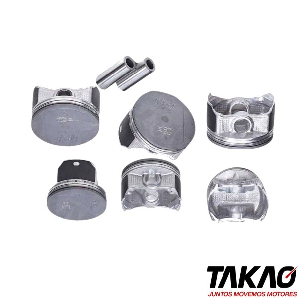 Encontraproduto.com.br - Pmi38100 - Pistão (Jg) - Pajero Full 3.8 24V 2003 A 2020 / Eclipse 3.8 24V 2003 A 2020 - Takao