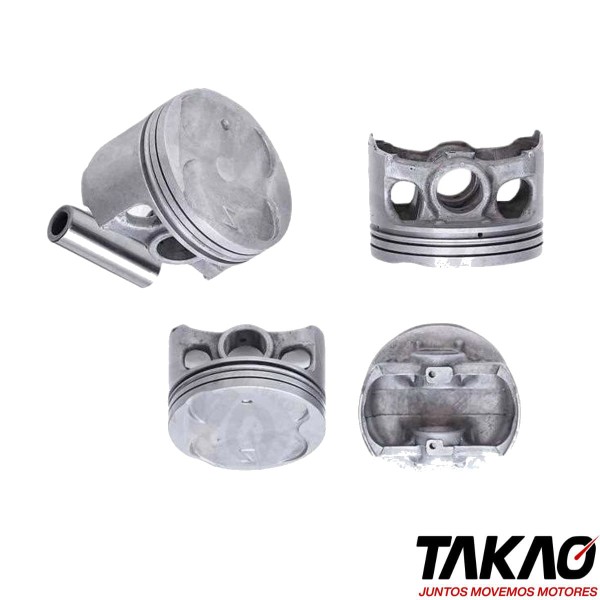 Encontraproduto.com.br - Pto20A100 - Pistão (Jg) - Corona 2.0 16V 1996 A 1998 / Rav4 2.0 16V 1998 A 2000 - Takao