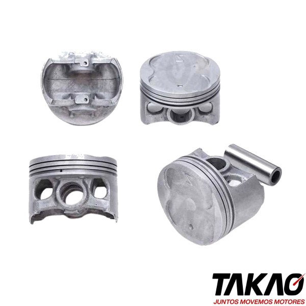 Encontraproduto.com.br - Pto20A100 - Pistão (Jg) - Corona 2.0 16V 1996 A 1998 / Rav4 2.0 16V 1998 A 2000 - Takao
