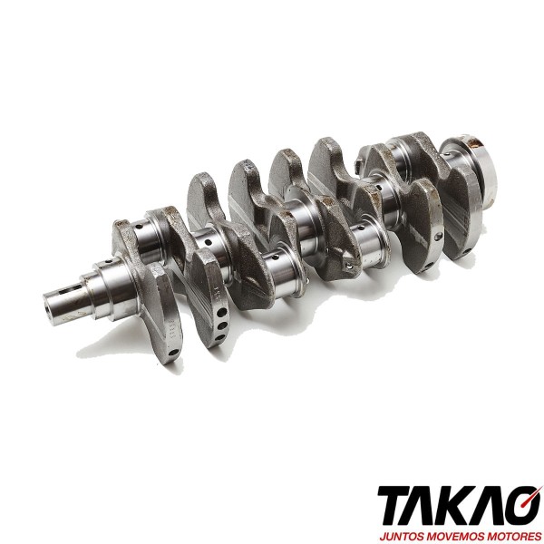 Encontraproduto.com.br - Vimi24E - Virabrequim - Expo 2.4 16V 1992 A 1994 / Galant 2.4 16V 1994 A 1995 / Space Wagon 2.4 16V 1992 A 1998 / Empilhadeira Clark 2.4 8V - Takao
