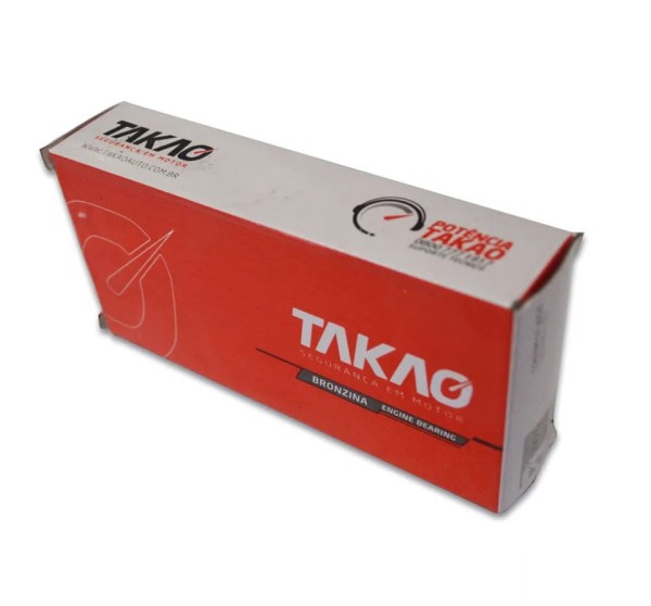 Encontraproduto.com.br - Bronzina de Biela Fusion Ranger 2.0 e 2.5 Flex ou Gasolina 16v Duratec TAKAO BBFO25 0,25mm