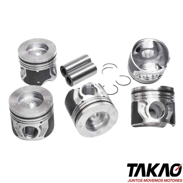 Encontraproduto.com.br - Pfo32D050 - Pistão (Jg) - Ranger 3.2 20V 2012 A 2022 / Troller 3.2 20V 2012 A 2019 - Takao