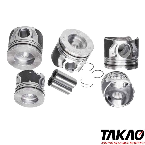 Encontraproduto.com.br - Pfo32D050 - Pistão (Jg) - Ranger 3.2 20V 2012 A 2022 / Troller 3.2 20V 2012 A 2019 - Takao