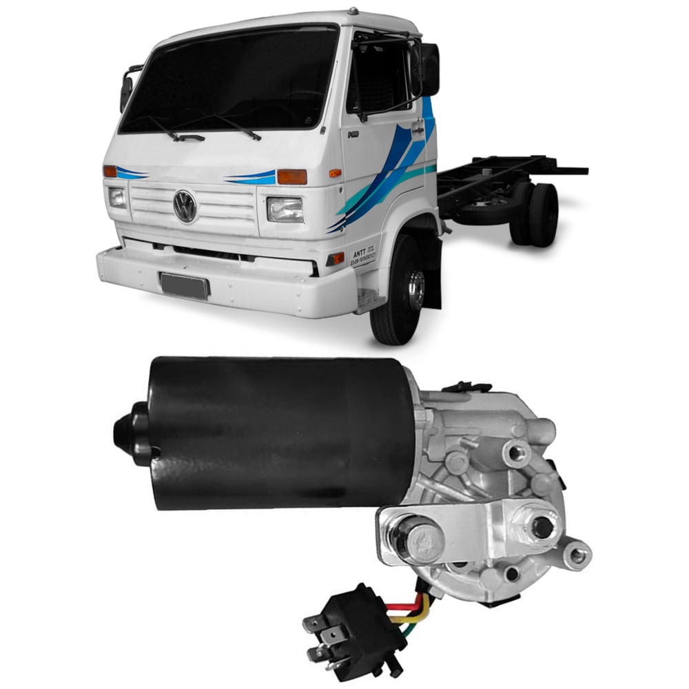 Motor Limpador Parabrisa Volkswagen 12140H 40300 8140 Dianteiro 12V Gauss GE5050