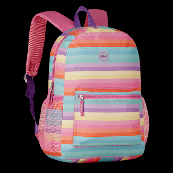 Encontraproduto.com.br - Mochila Escolar Arco Íris Clio