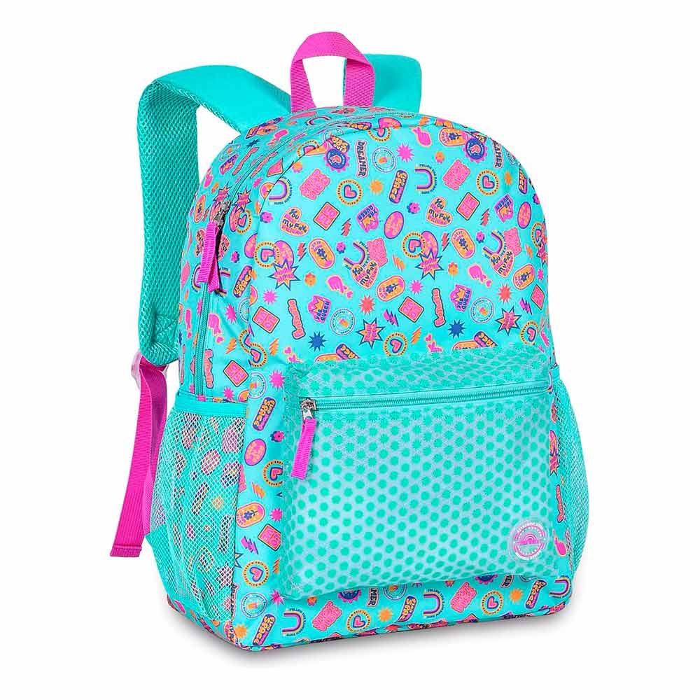 Mochila De Costas - Clio Girls - Estampada Fun - Clio Style