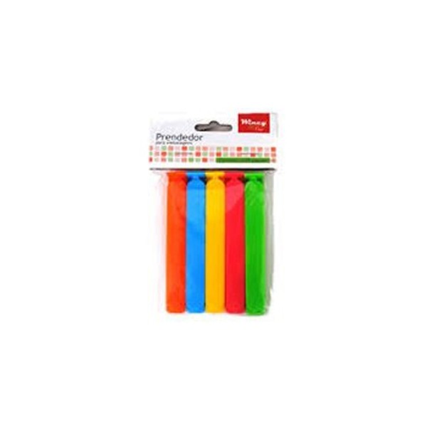 Encontraproduto.com.br - Conjunto De Prendedor Wincy P/Embalagem 5 Peças