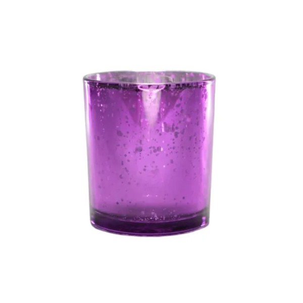 Encontraproduto.com.br - Castiçal Cilindro Liso Vidro Cores Sortidas