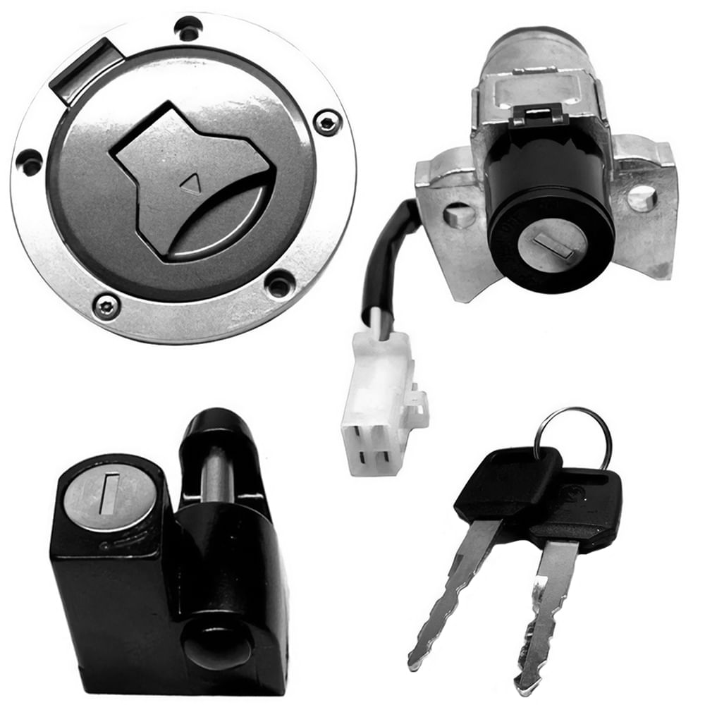 Conjunto Trava Chave Ignição Honda NXR 160 Bros 2015 a 2017 Magnetron