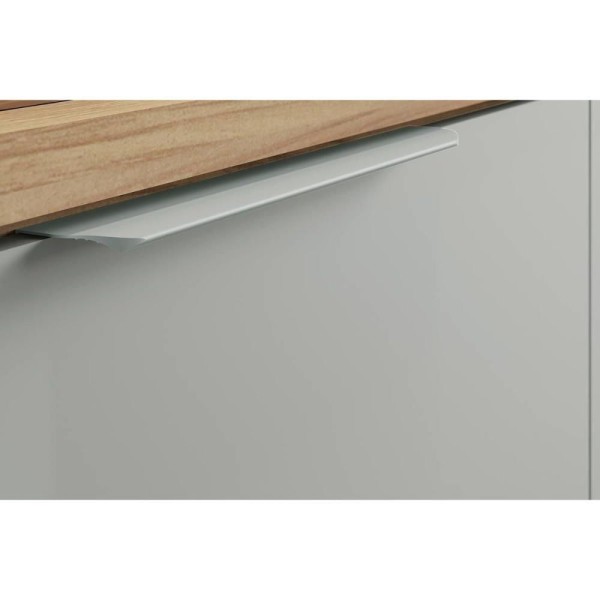 Encontraproduto.com.br - Armário Multiuso Lavanderia Marquesa Com 4 Portas E 4 Gavetas 140cm Branca Nesher