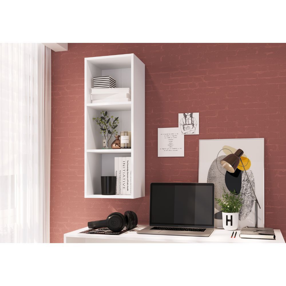 Encontraproduto.com.br - Nicho De Parede Funcionale Vertical Organizador Multiuso Art in Moveis