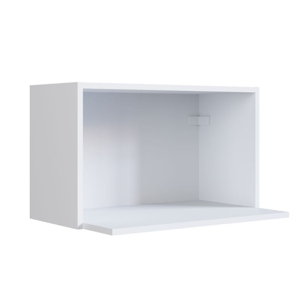 Encontraproduto.com.br - Nicho Parede Art In Moveis Para Microondas Funcionale Branco