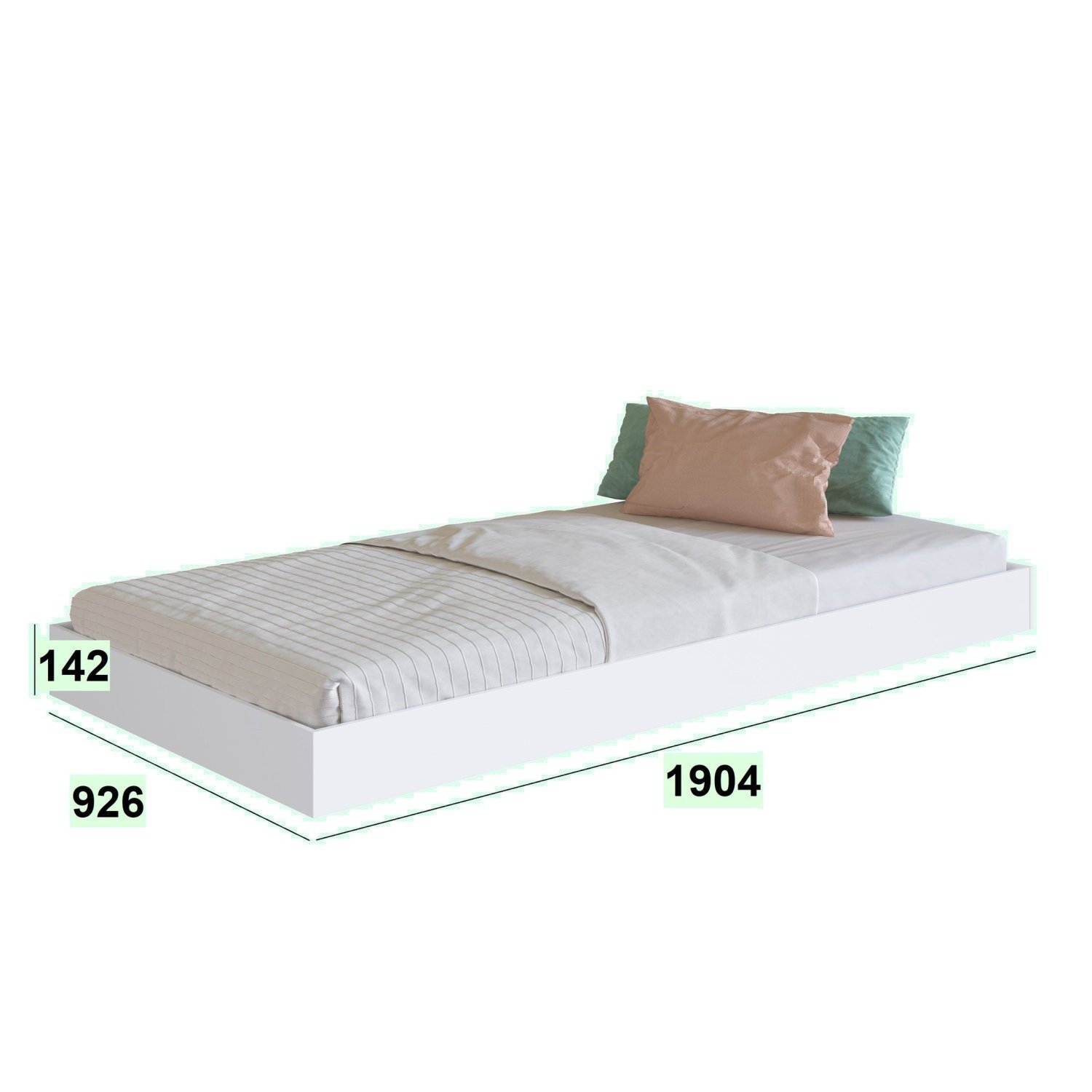 Encontraproduto.com.br - Beliche Solteiro com Cama Auxiliar Art In Móveis Yuma Branco