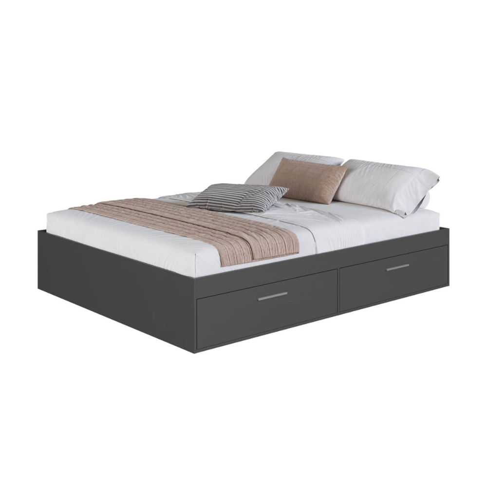 Encontraproduto.com.br - Cama Casal Com 4 Portas 140 Tókio