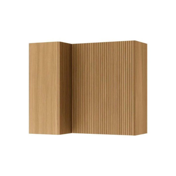 Módulo Cozinha Nesher Rainha Armário Canto c/ 2Portas 92 cm Nature - Nesher