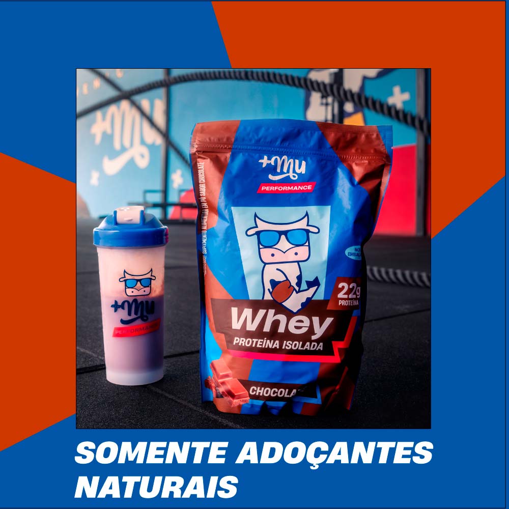 Encontraproduto.com.br - Whey Isolado e Hidrolisado +Mu Performance - Baunilha
