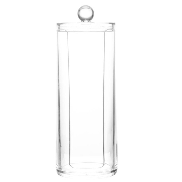 Encontraproduto.com.br - Porta Algodão de Acrilico 20cm