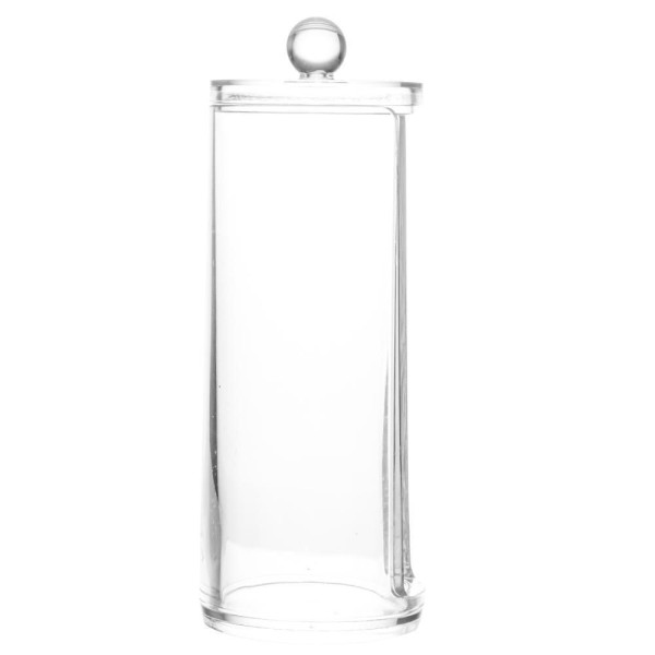 Encontraproduto.com.br - Porta Algodão de Acrilico 20cm