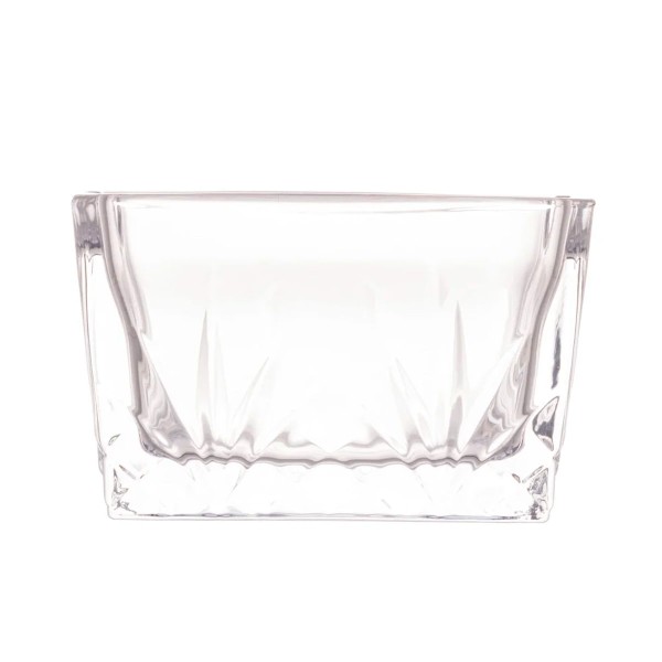 Encontraproduto.com.br - Porta Sachês Café Chá Açúcar de Vidro Dublin - 6,5 x 5 cm