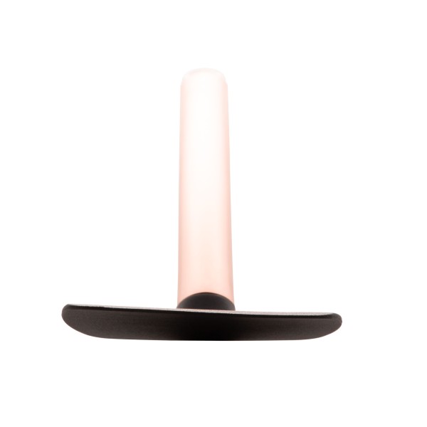 Encontraproduto.com.br - Espátula de Nylon Preta com Cabo de Aço Inox Rose Gold 34cm