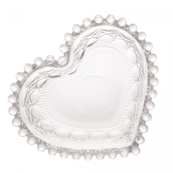 Bowl de Vidro Coração Balls 13,5cm