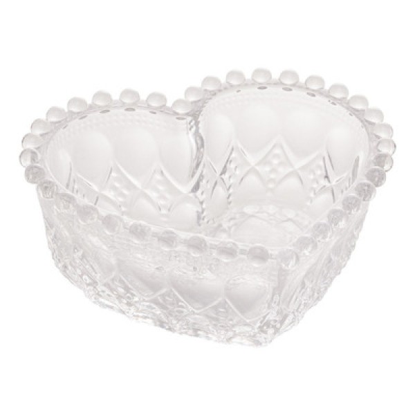 Bowl de Vidro Coração Balls 13,5cm