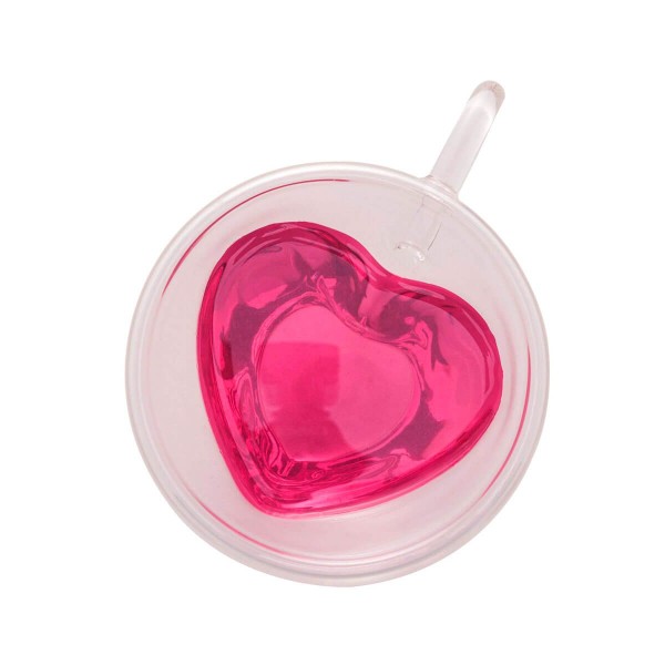 Encontraproduto.com.br - Xícara De Chá Ou Café 230ml Vidro Com Parede Dupla Lyor