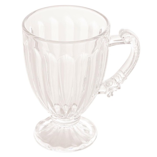 Encontraproduto.com.br - Xícara Taça de Vidro Cristal com Pé Imperial Café 200ml Cafe