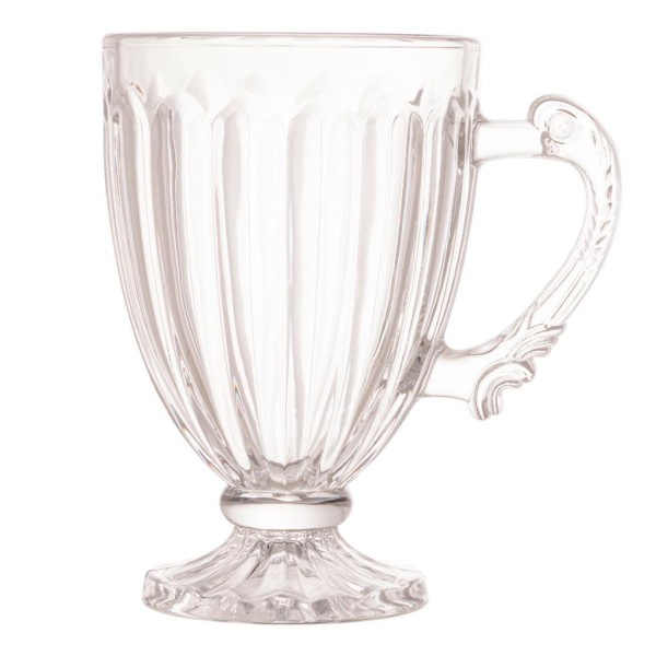 Encontraproduto.com.br - Xícara Taça de Vidro Cristal com Pé Imperial Café 200ml Cafe