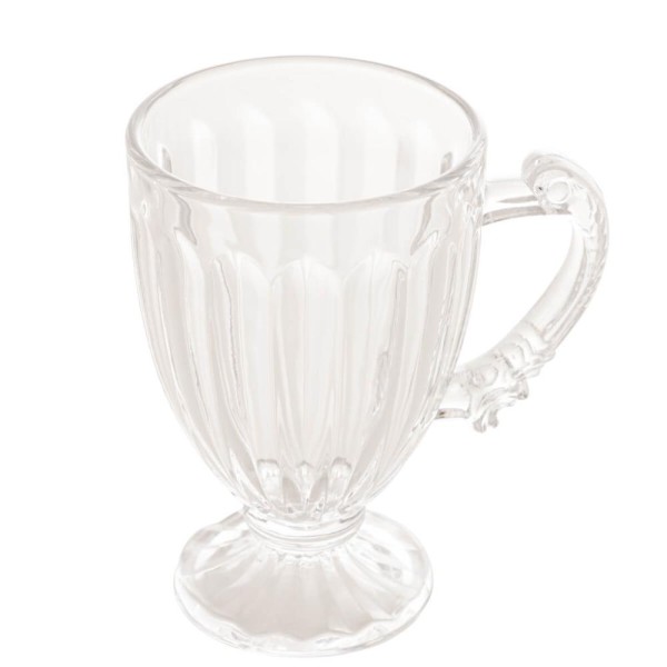 Encontraproduto.com.br - Xícara Taça de Vidro Cristal com Pé Imperial Café 200ml Cafe