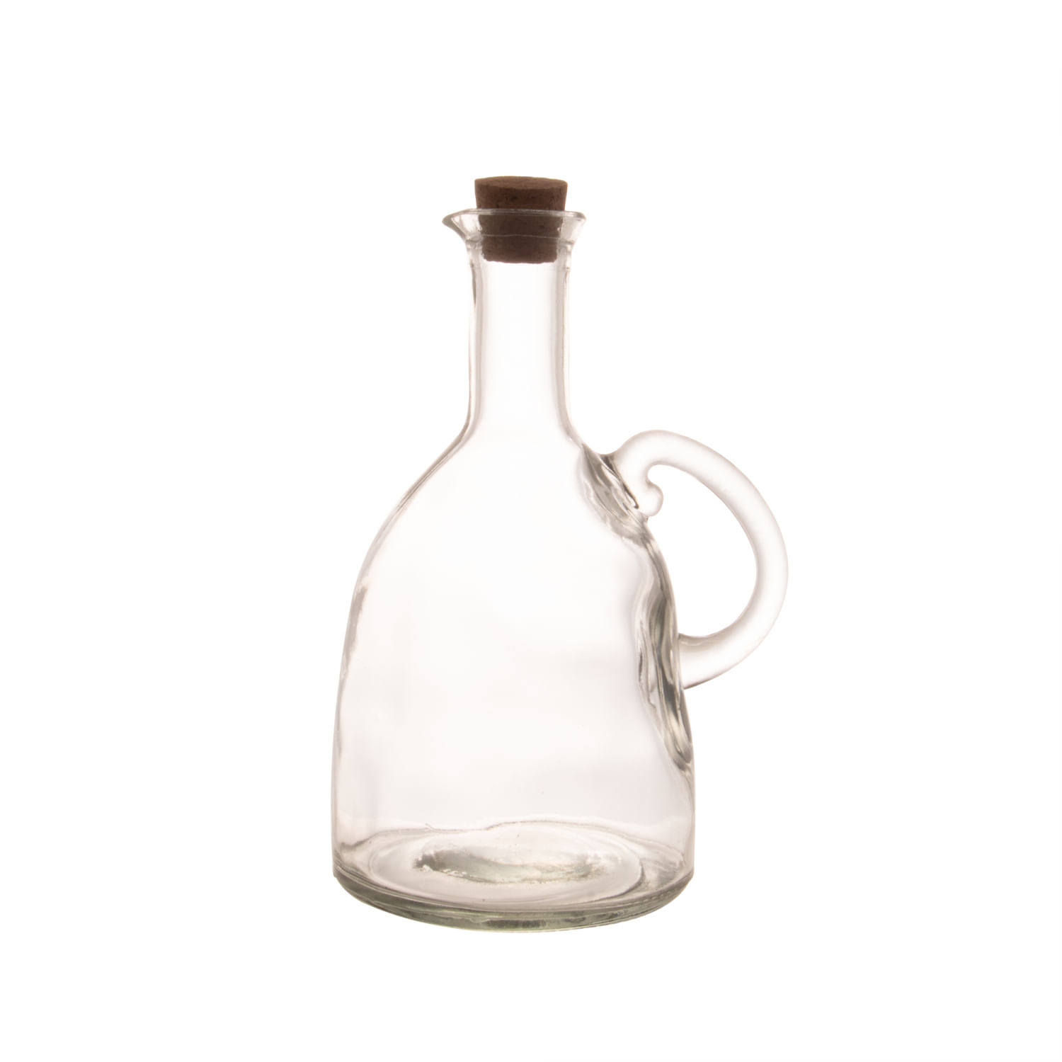 Encontraproduto.com.br - Garrafa para Azeite de Vidro com Tampa de Rolha 580ml- Lyor