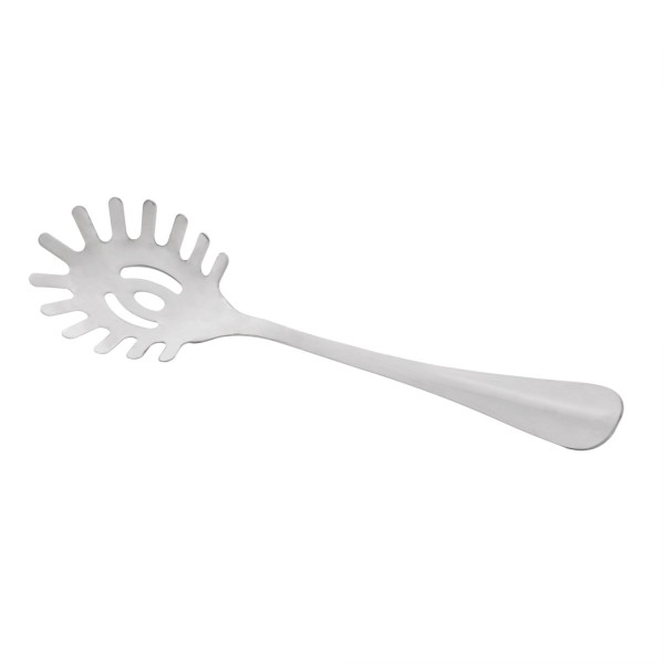 Encontraproduto.com.br - Pegador para Macarrão Positano em Aço Inox 28cm