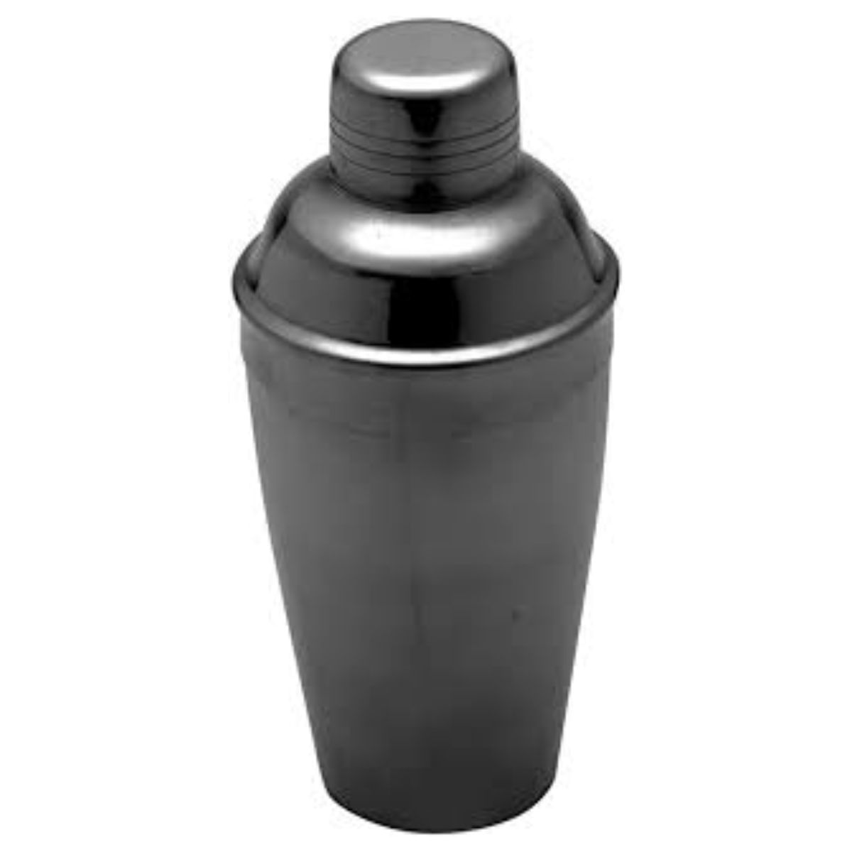 Coqueteleira de Aço Inox Preta 500ml - Lyor