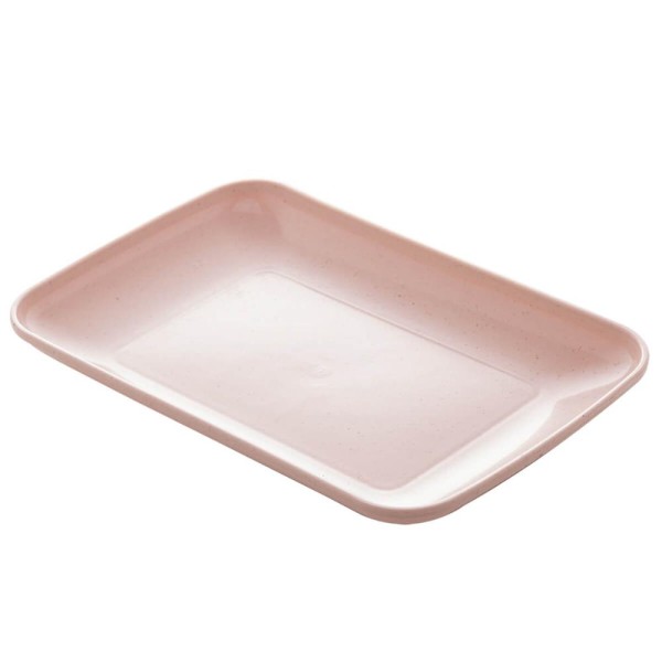 Encontraproduto.com.br - Travessa De Bambu E Pp Lines Sortida 24Cm X 15Cm X 2,5Cm