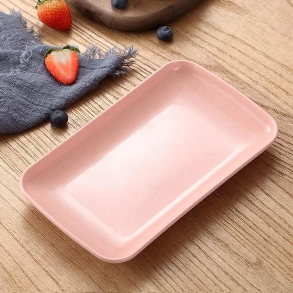 Encontraproduto.com.br - Travessa De Bambu E Pp Lines Sortida 24Cm X 15Cm X 2,5Cm