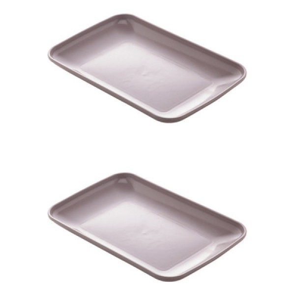 Encontraproduto.com.br - Travessa De Bambu E Pp Lines Sortida 24Cm X 15Cm X 2,5Cm