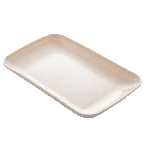 Encontraproduto.com.br - Travessa Retangular 21,5x14cm em Bambu Lyor