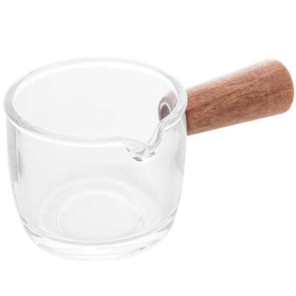 Encontraproduto.com.br - Molheira Vidro com Cabo de Bambu 50ml
