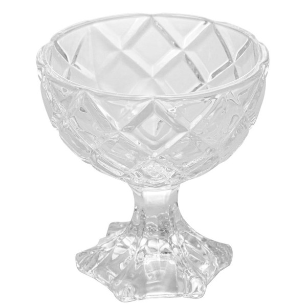 Encontraproduto.com.br - Taça de Sobremesa de Vidro Deli Diamond 170ml - Lyor