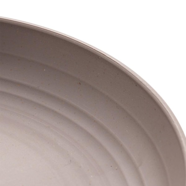 Encontraproduto.com.br - Prato Para Servir De Bambu E Pp Lines Sortido 27x4cm - Lyor