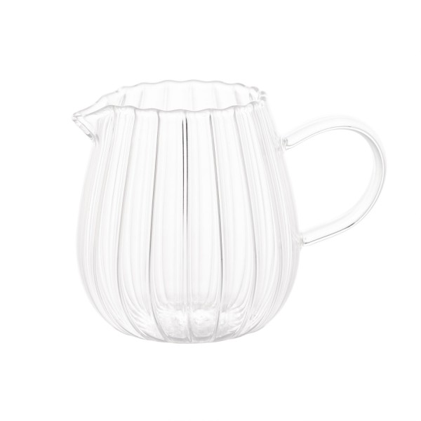 Encontraproduto.com.br - Leiteira de Vidro Transparente 330ml Lyor