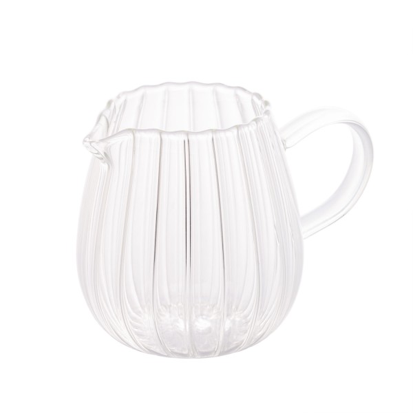 Encontraproduto.com.br - Leiteira de Vidro Transparente 330ml Lyor