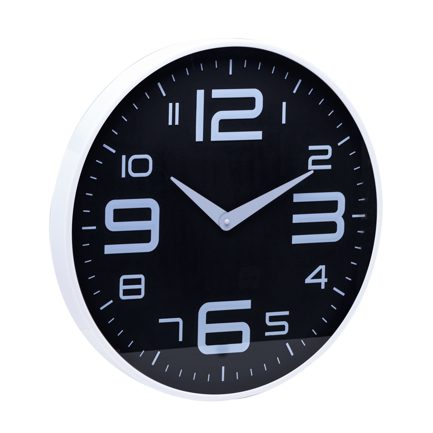 Encontraproduto.com.br - Relógio de Parede Decorativo 30cm em Plástico Lyor