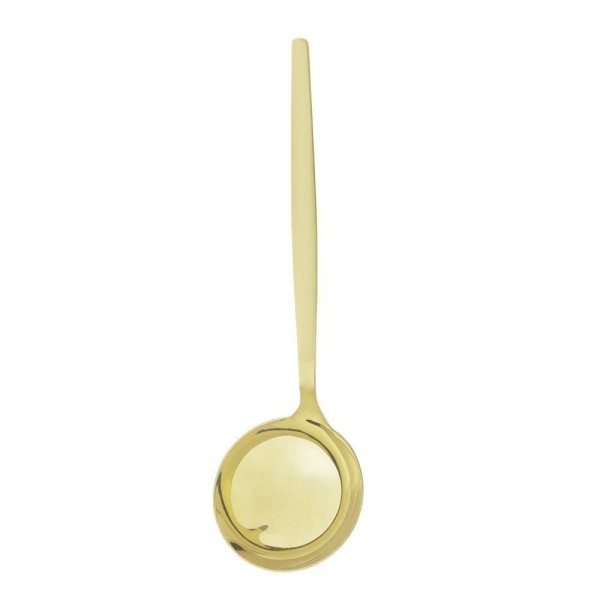 Encontraproduto.com.br - Concha em Aço Inox Opera Champanhe 24cm