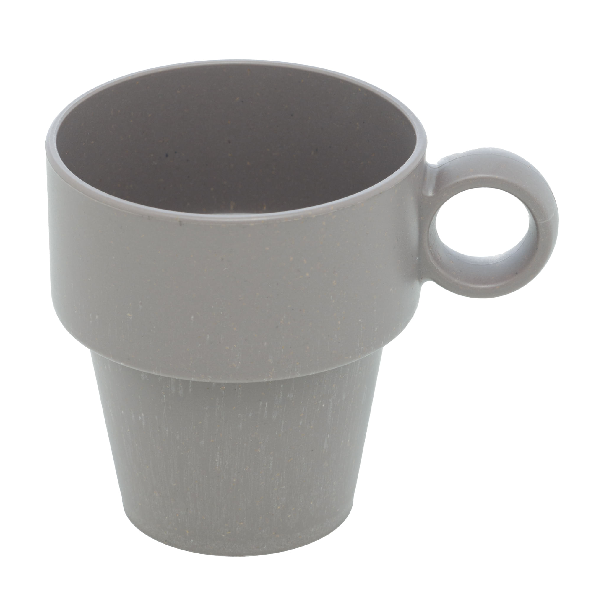 Encontraproduto.com.br - Xícara Café De Fibra De Bambu E Pp Empilhável Sortida 90Ml