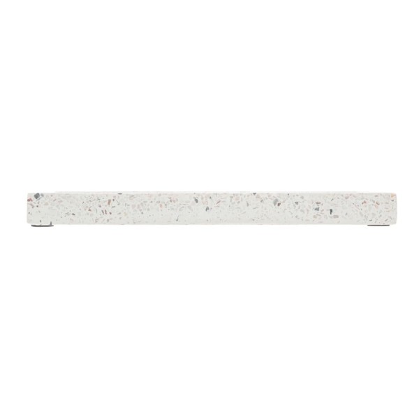 Encontraproduto.com.br - Bandeja Retangular Terrazo de Marmore 25cm