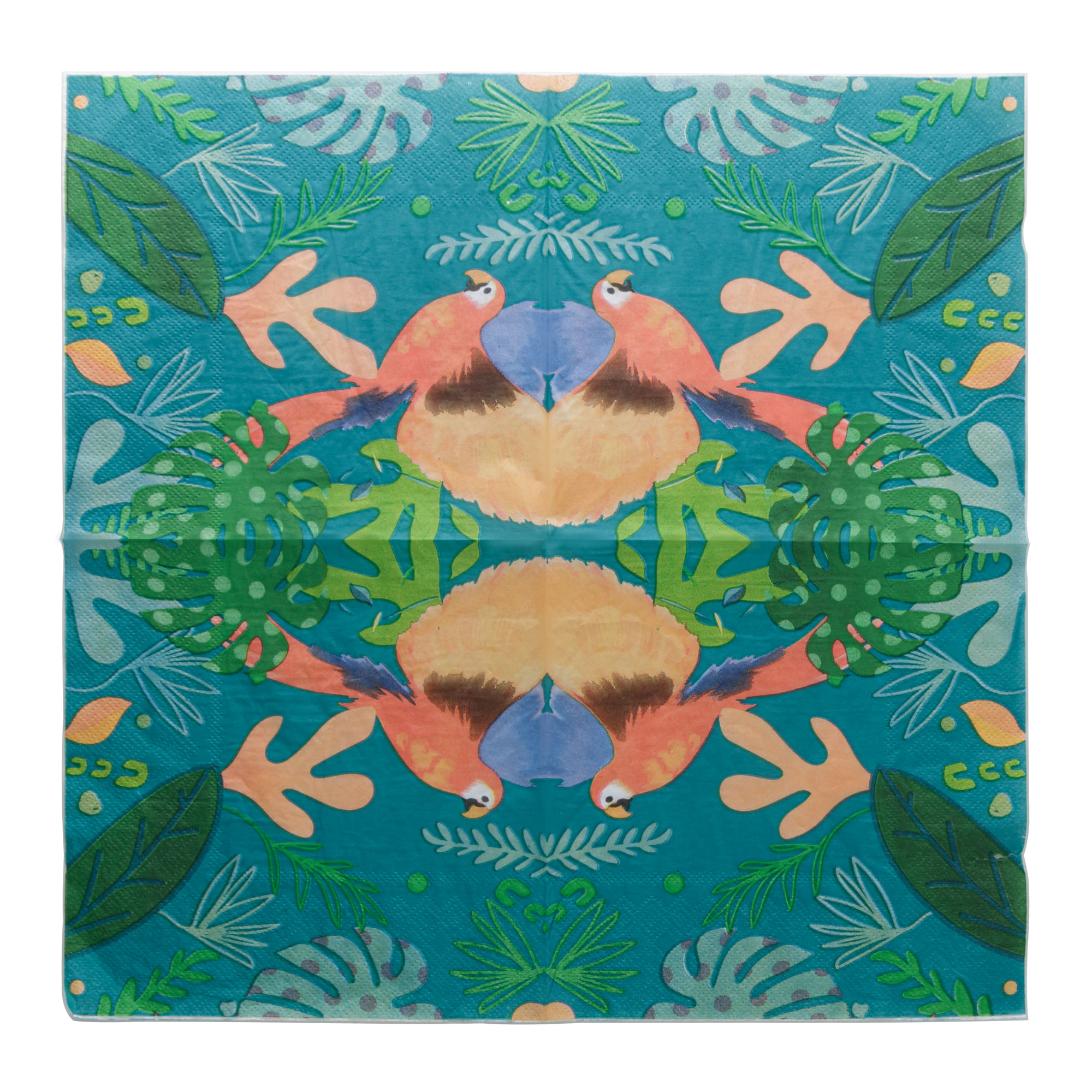 Guardanapos de Papel 20un Estampado Tropical Birds 33cm Lyor