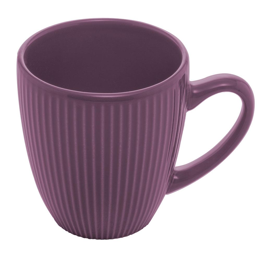 Caneca de Cerâmica Lyor Roma Roxa 210ml