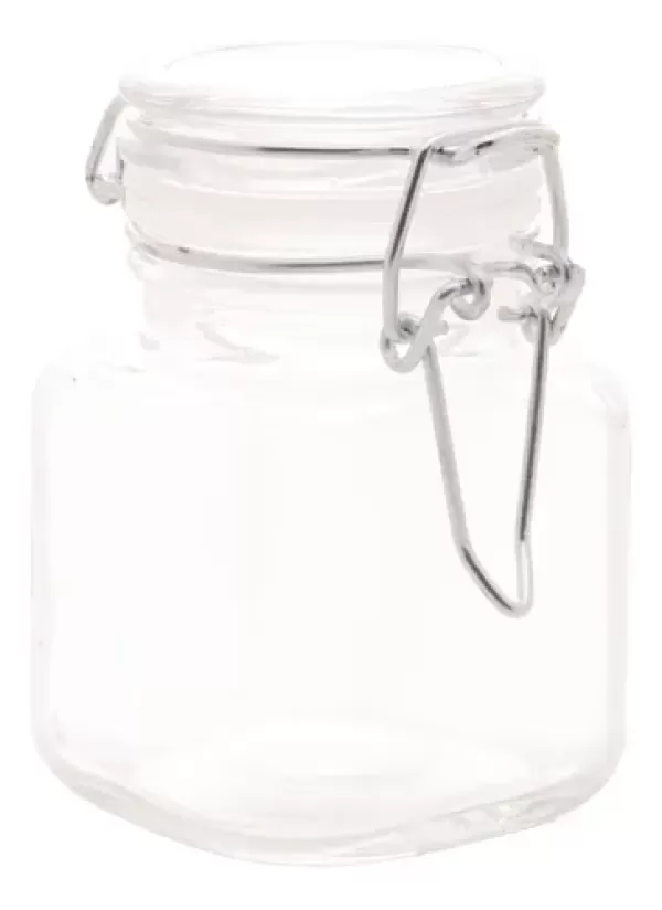 Pote Hermético 180ml em Vidro Lyor